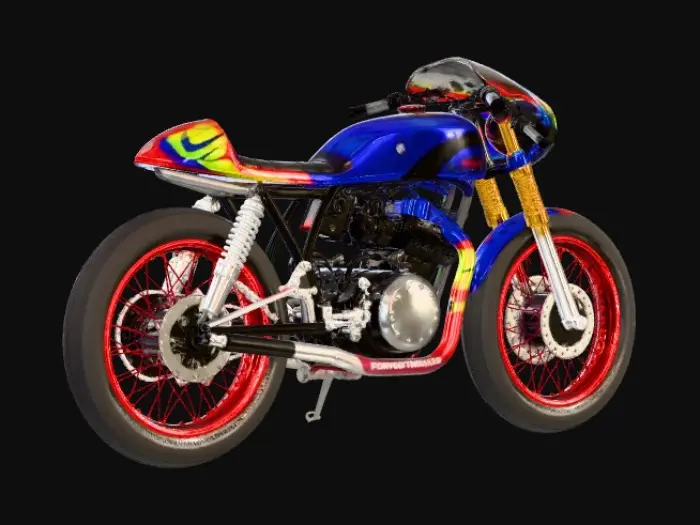 3D model for İlk yarış motosikleti