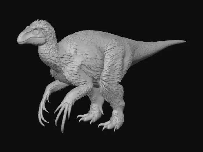 3D model for Therizinosaur Discovery