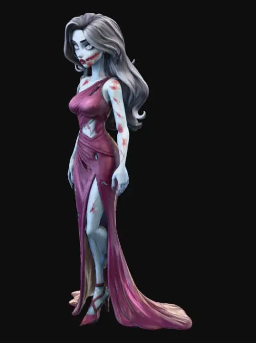 3D model for Zombie Glamour