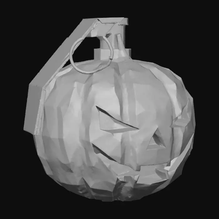 3D model for Pumpkin Grenade