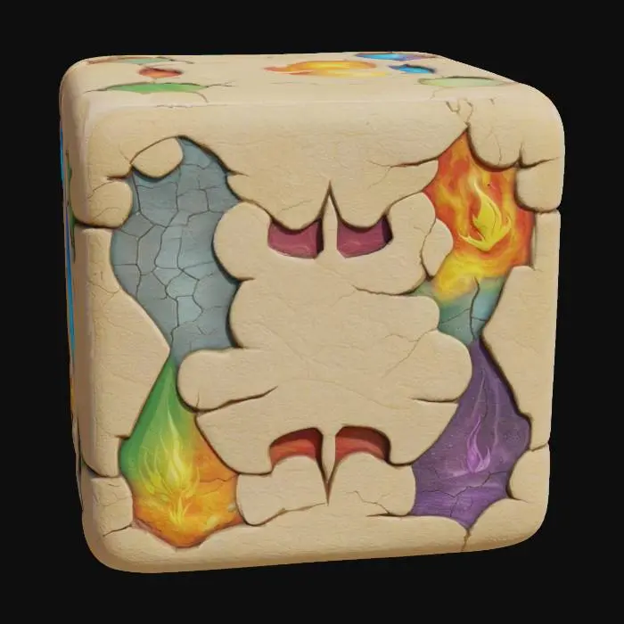 3D model for Elemental Cube