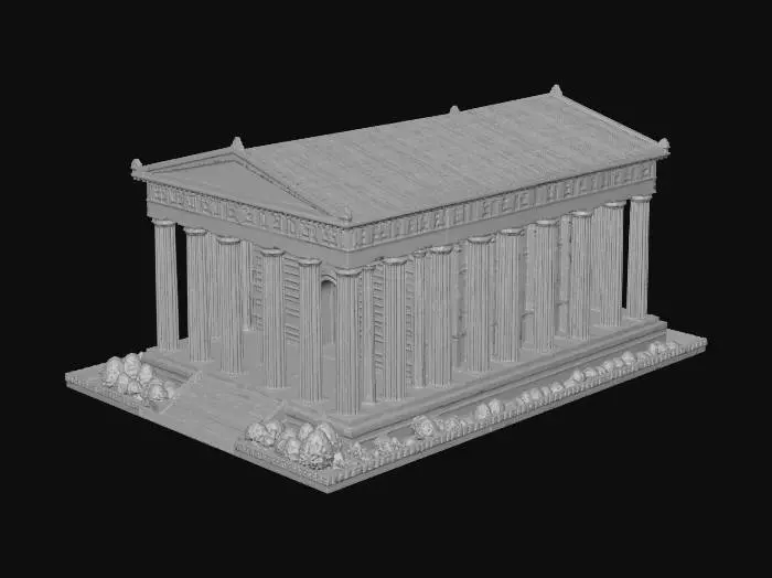 3D model for Ancient Temple Structure