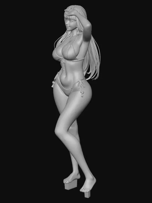 3D model for Violet Sunset Siren