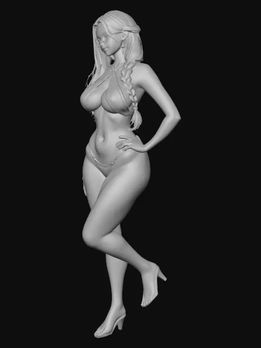 3D model for Golden Hour on the Beach