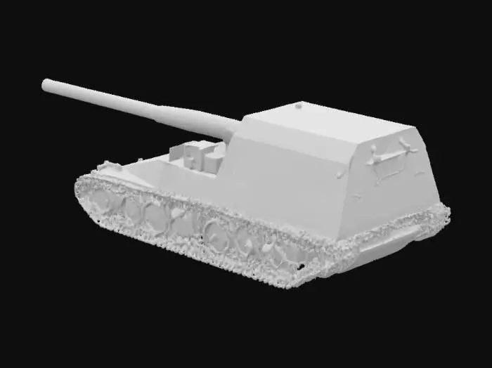 3D model for Japanese Tank Destroyer