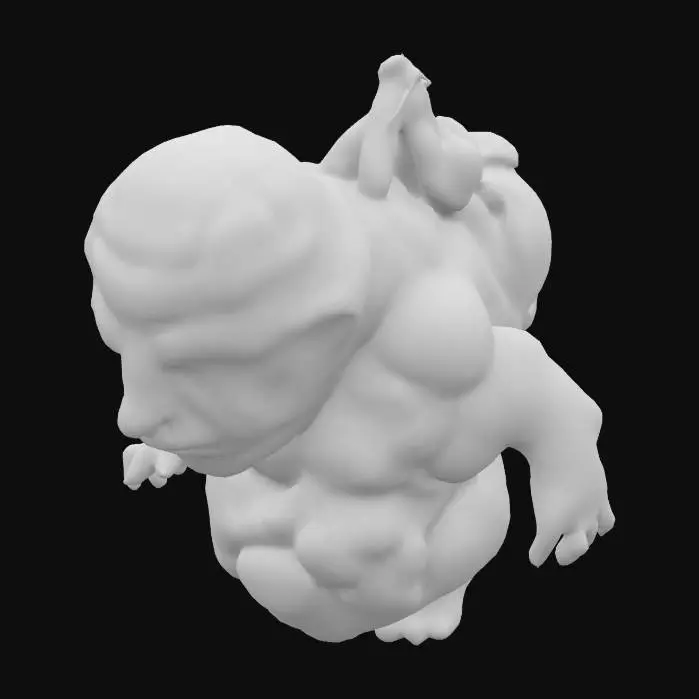 3D model for Grotesque Guardian