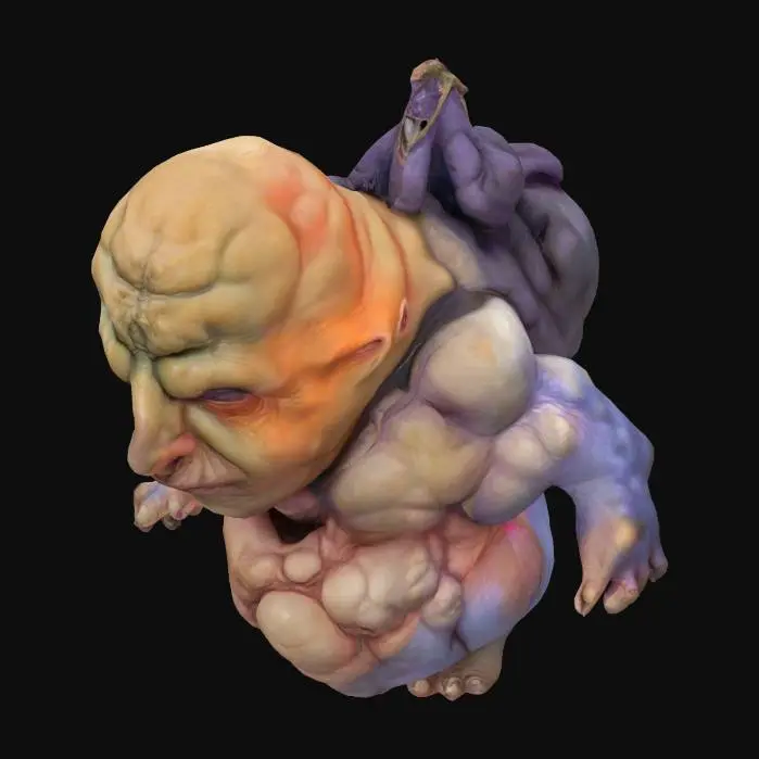 3D model for Grotesque Guardian