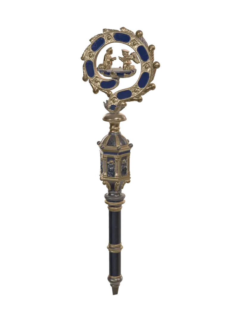 pastoral - Urn 3D model, vytvořený pomocí AI
