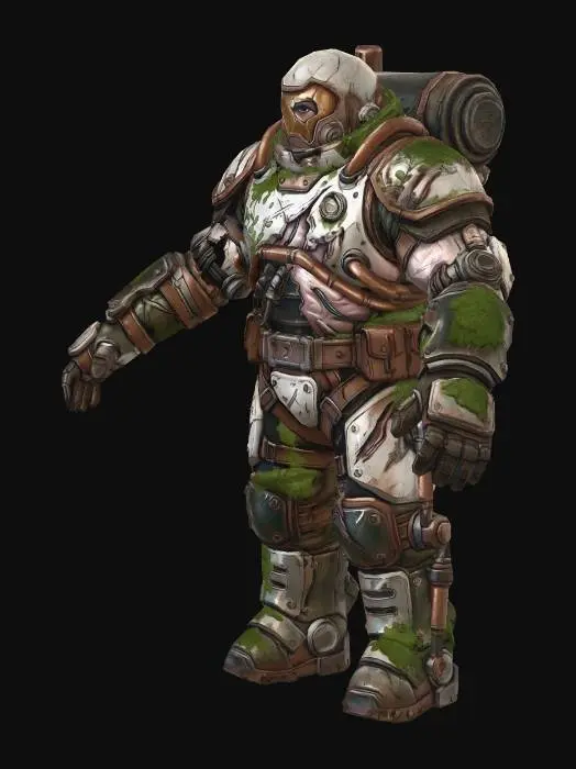 3D model for Verdant Exosuit
