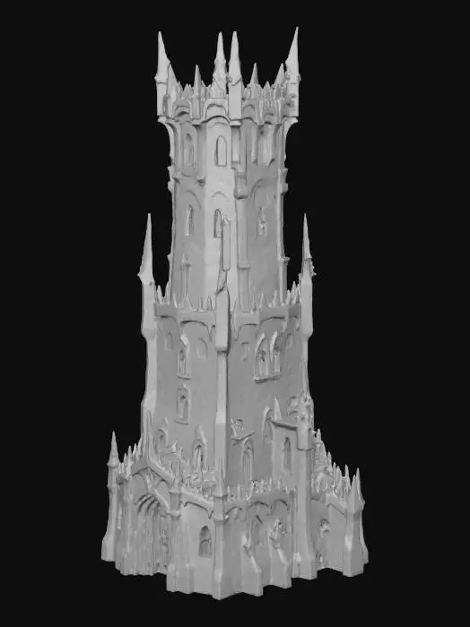 3D model for fire tower