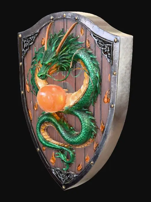3D model for Dragon Emblem Shield