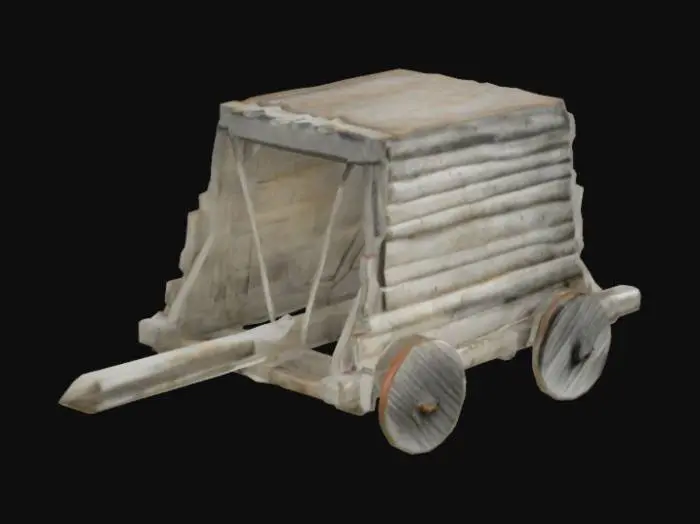 3D model for Medieval Siege Engine Model