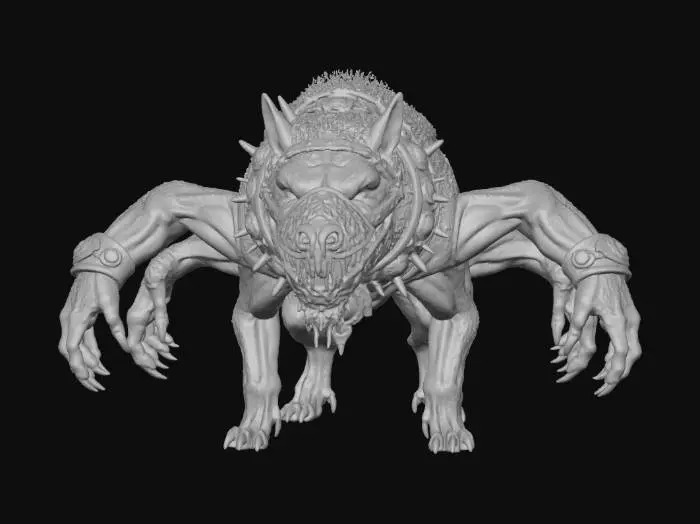 3D model for The Gala-Hound, #Halloween2025#