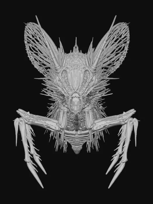 3D model for Glass Weaver, #villain#