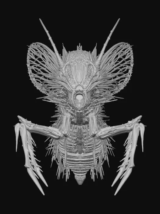 3D model for Glass Weaver, #villain#