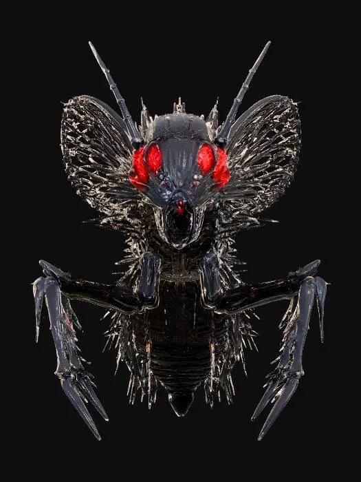 3D model for Glass Weaver, #villain#