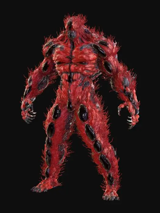 3D model for Scarlet Swarm, #villain#
