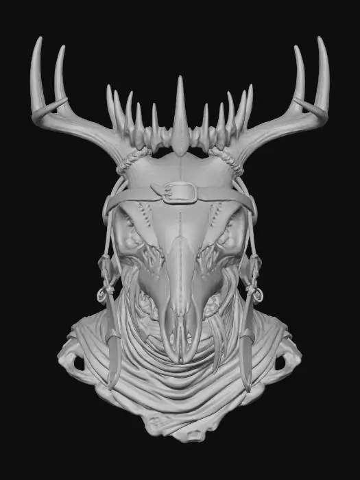 3D model for wendigo, #villain#