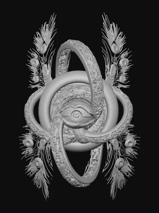 3D model for The Seraphic Watcher, #Halloween2025#