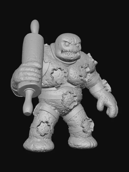 3D model for Gingerbread Berserker, #Christmas2025#