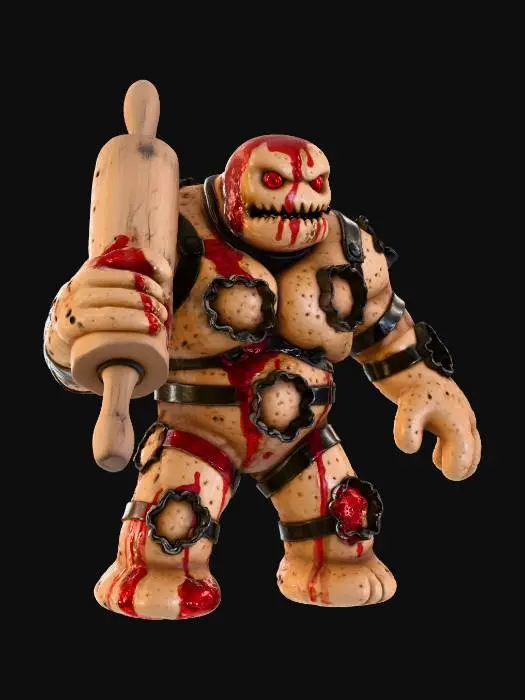 3D model for Gingerbread Berserker, #Christmas2025#