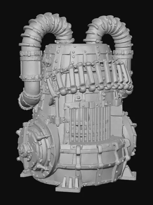 3D model for Industrial Forge, #Christmas2025#