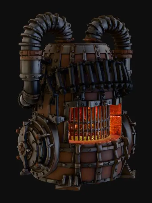 3D model for Industrial Forge, #Christmas2025#