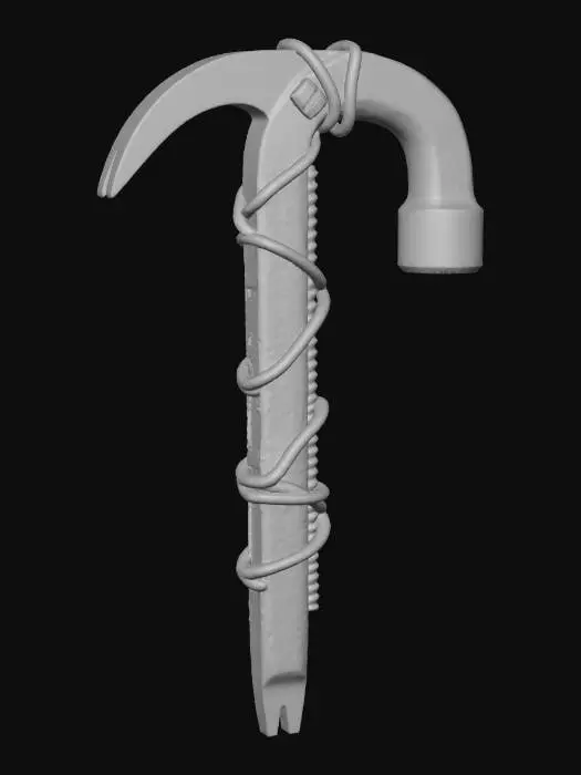 3D model for crowbar hammer candy, #Christmas2025#