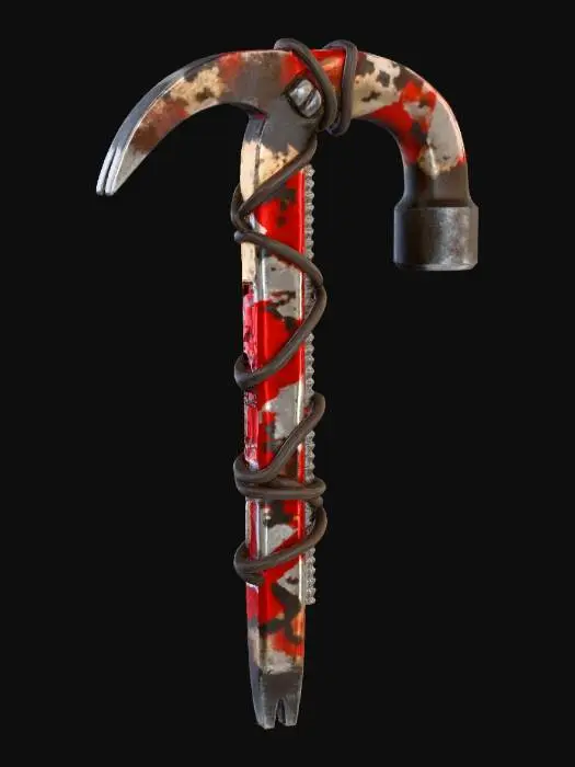 3D model for crowbar hammer candy, #Christmas2025#