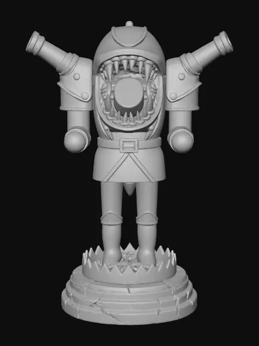 3D model for Nutcracker Menace, #Christmas2025#