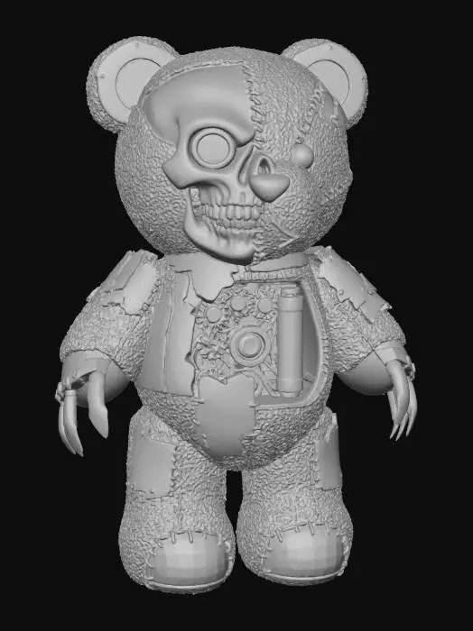 3D model for Cyber Teddy, #Christmas2025#