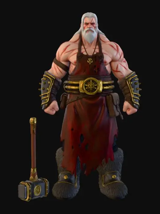 3D model for Iron Forge Nicholas, #Christmas2025#