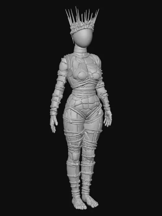 3D model for The Fragile Tyrant, #Christmas2025#