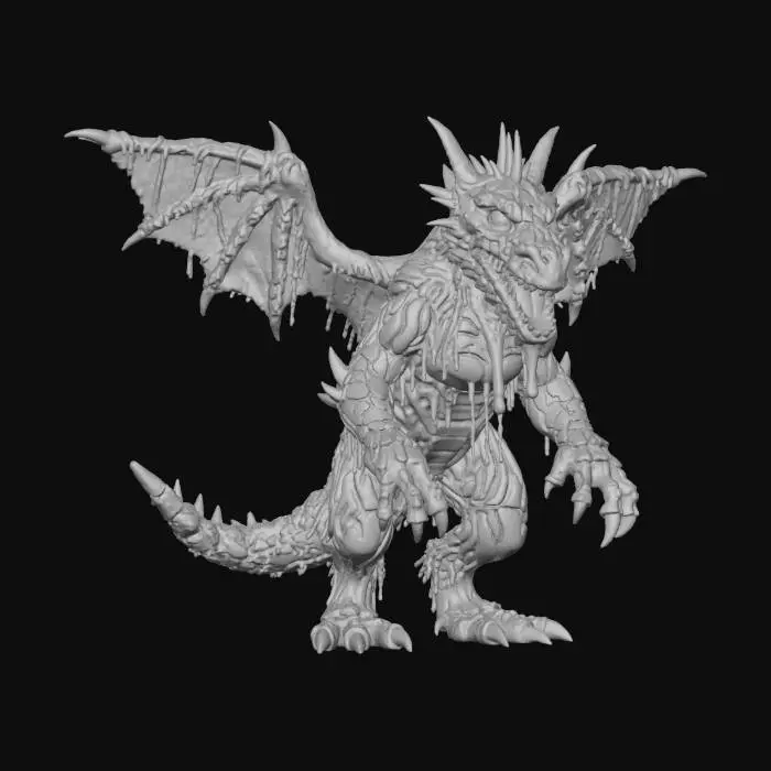 3D model for Melting Drake, #Christmas2025#