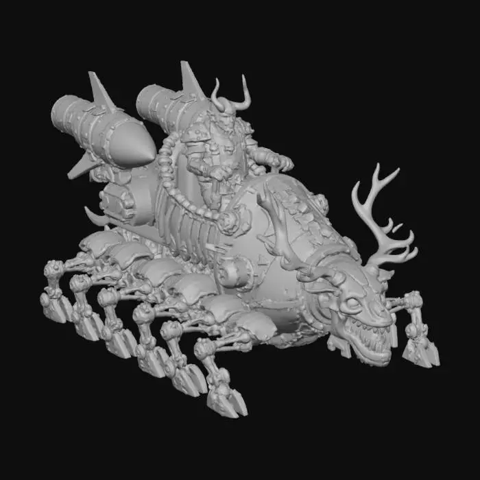 3D model for Infernal Sleighride, #Christmas2025#