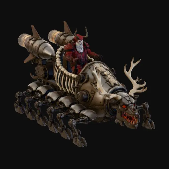 3D model for Infernal Sleighride, #Christmas2025#