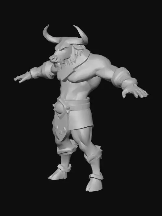3D model for mino