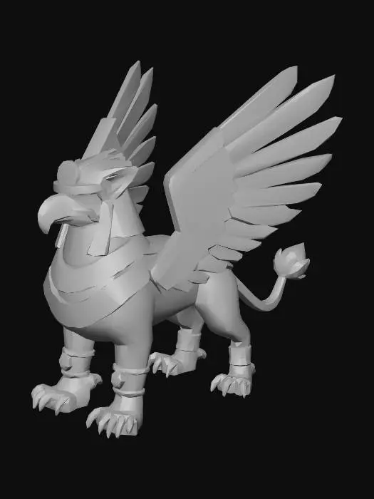 3D model for griffon