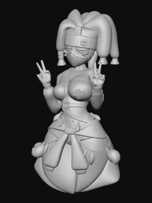3D model for Neon Jester