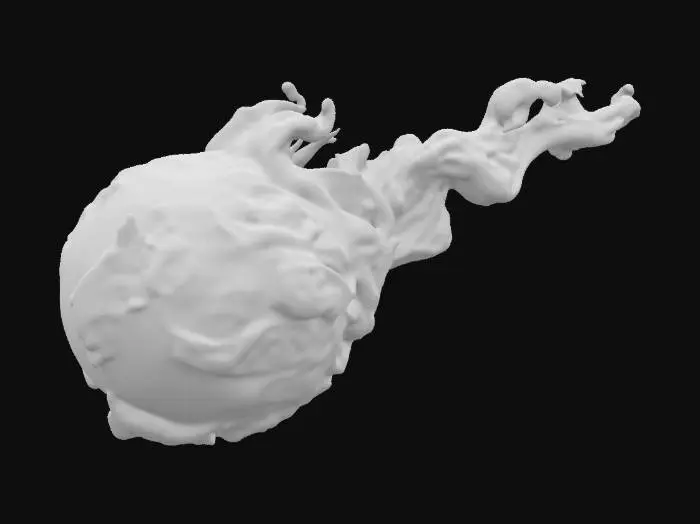 3D model for A Realistic Fireball