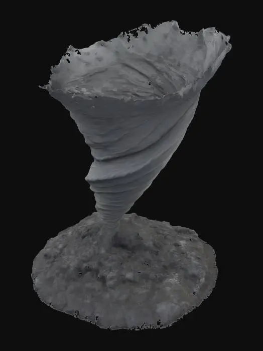 3D model for A realistic tornado