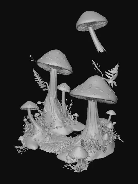 3D model for Mushroom Samba