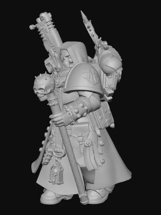 3D model for Harbinger of the Black Crusade
