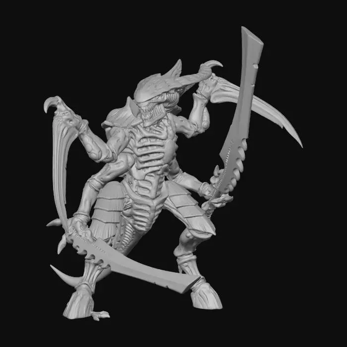 3D model for Skull Reaper Warlord