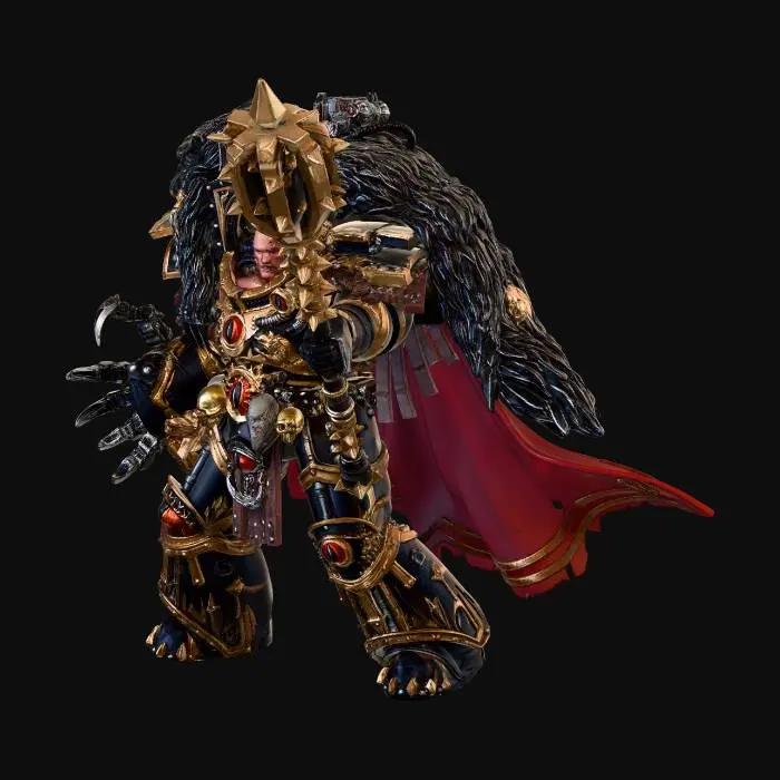 3D model for Warhammer 40K Chaos Commander