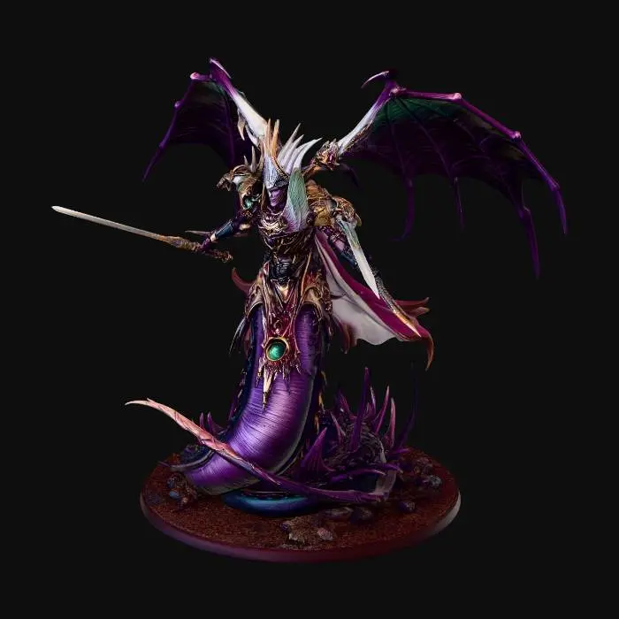 3D model for Fulgrim, Daemon Primarch of Slaanesh