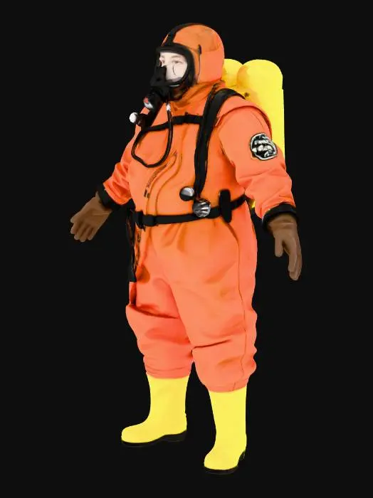 3D model for big hazmat