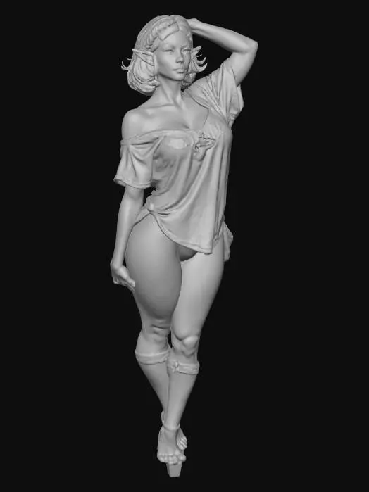 3D model for Ethereal Elegance, Elf sleepover