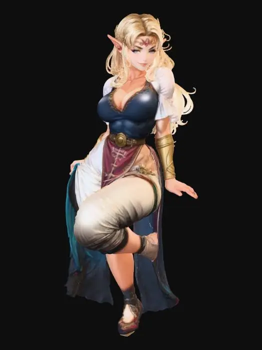 3D model for Enchanted Elegance