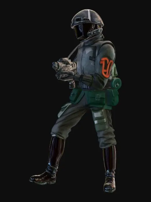 3D model for Stormtrooper Sketch